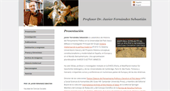 Desktop Screenshot of javierfsebastian.com